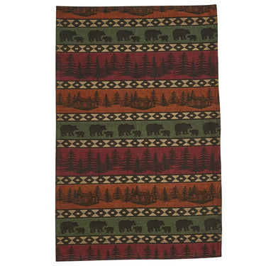 Mountain Bear Jacquard Dishtowel Set of 3 Park Designs - The Fox Decor